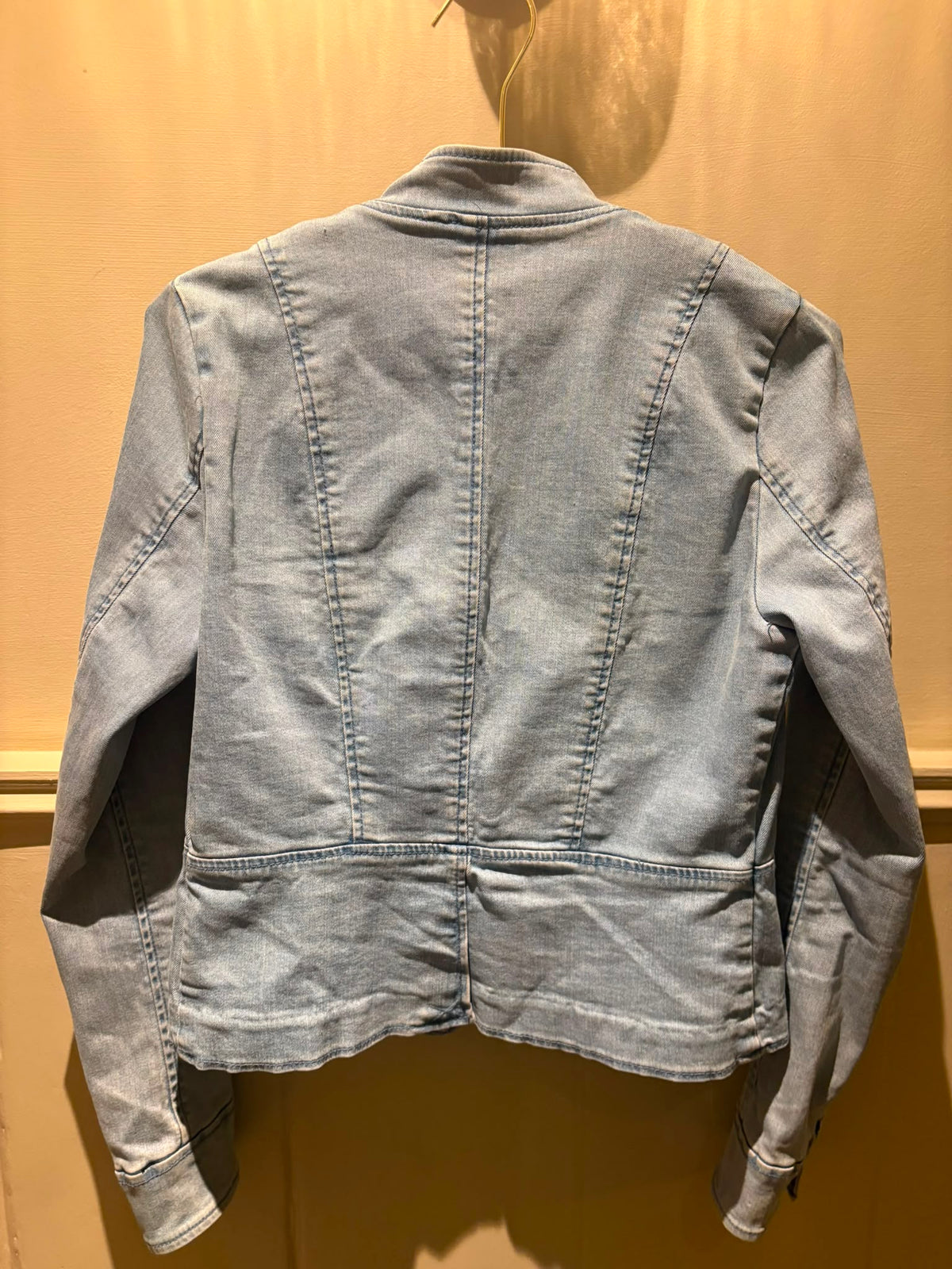 Y2K denim Military jacket