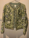 Y2K padded jacket stunning green