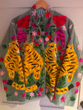 Beautiful Handmade Embroidered Velvet Jacket