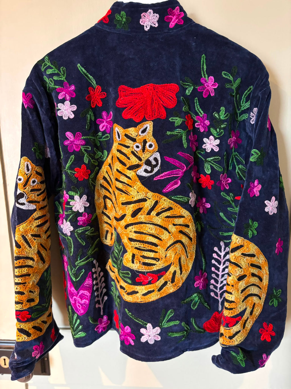 Beautiful Handmade Embroidered Velvet Jacket