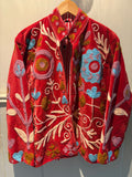 Beautiful Handmade Embroidered Velvet Jacket